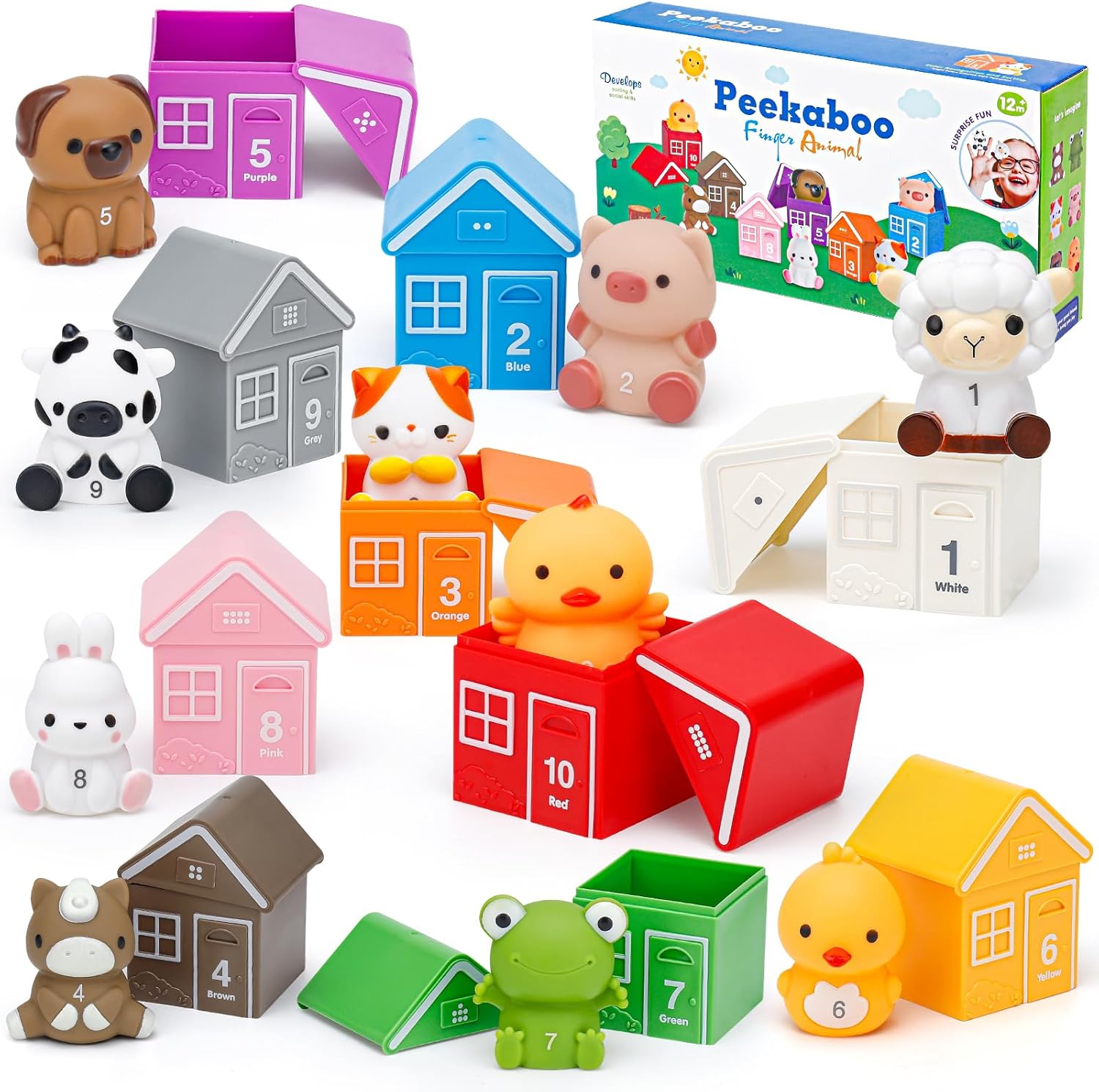 Toddler Montessori Farm Toys