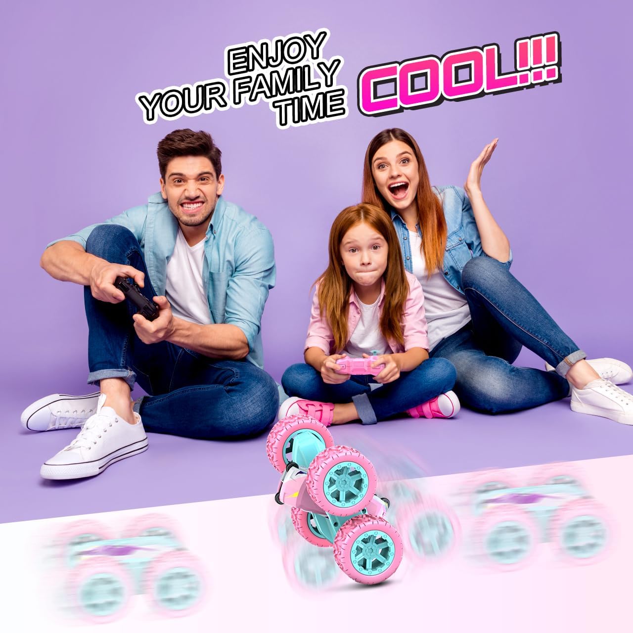 Pink Remote Control Car