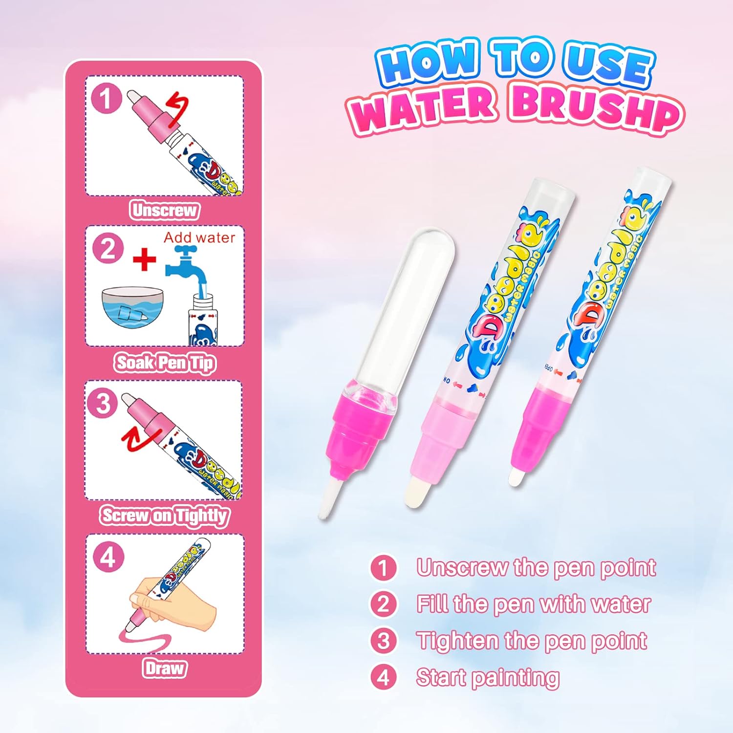 Unicorn Toys Water Doodle Mat