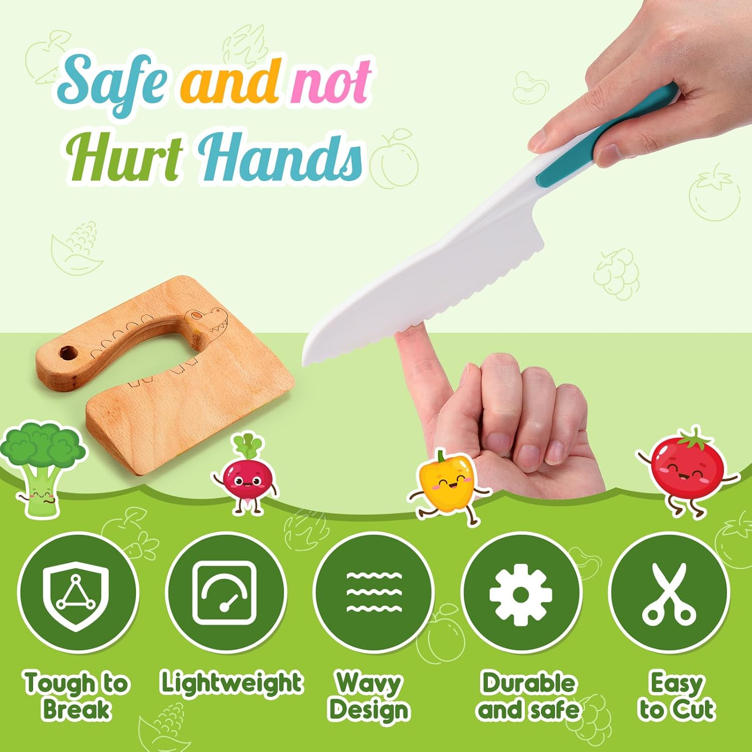 Toddler Cooking Knife Set