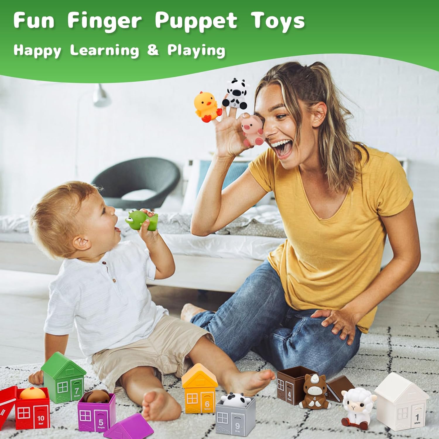 Toddler Montessori Farm Toys