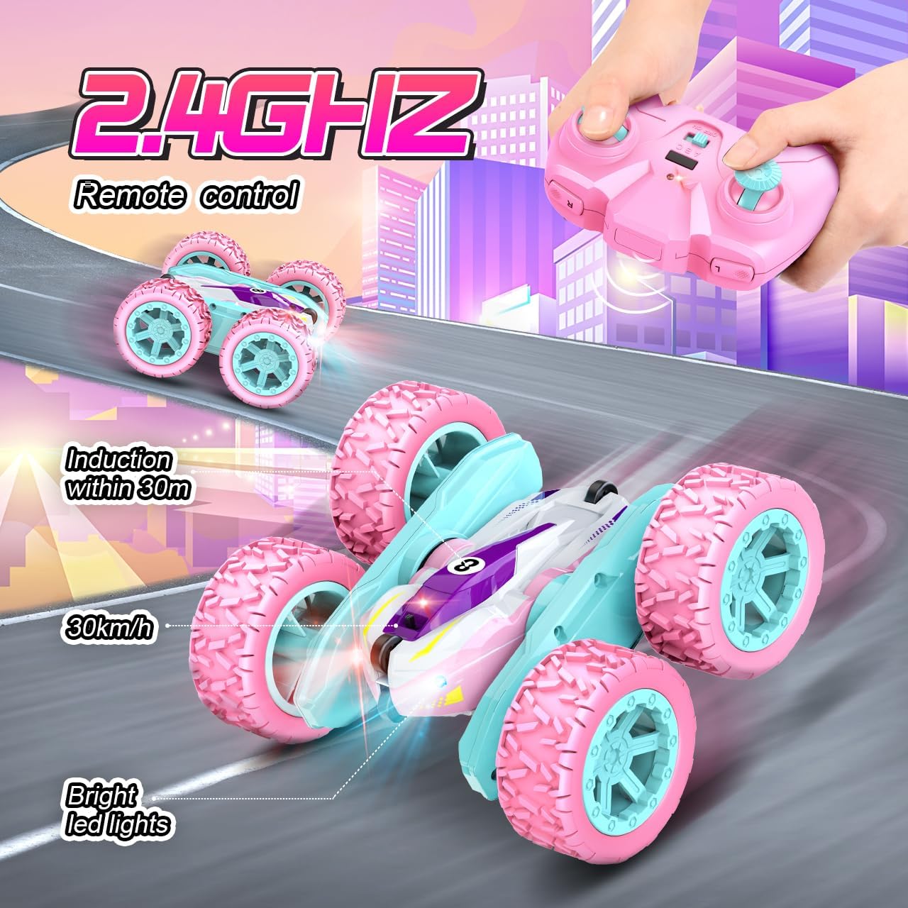 Pink Remote Control Car