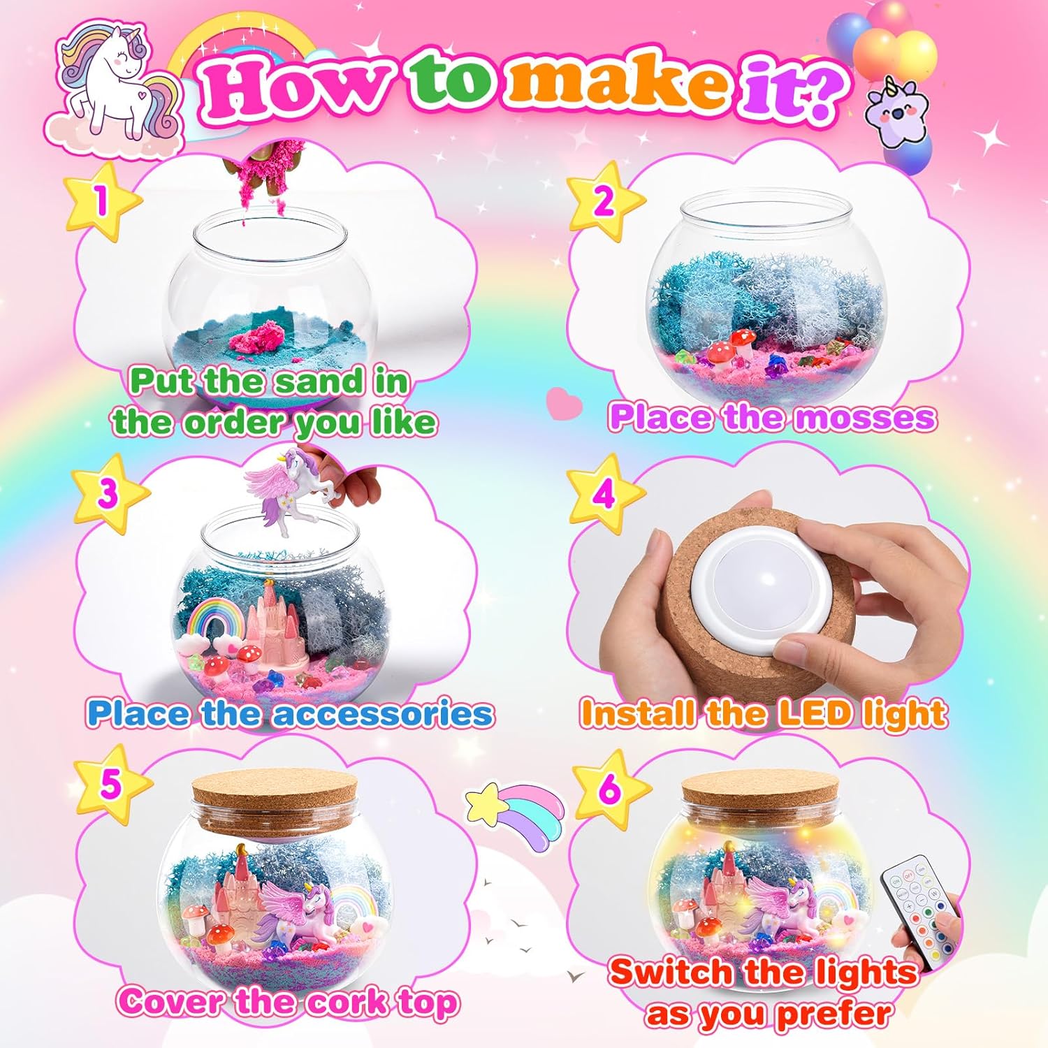 Glowing Unicorn Kit
