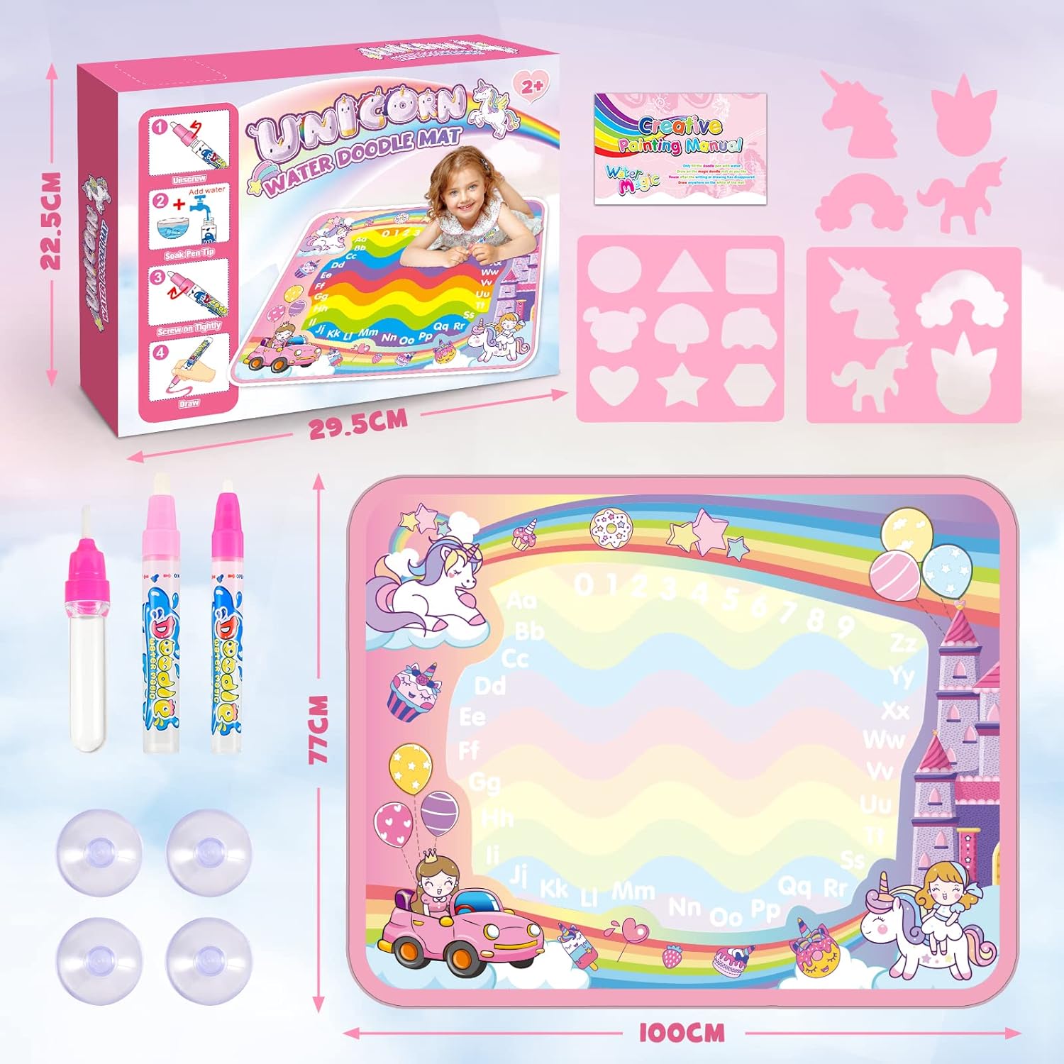 Unicorn Toys Water Doodle Mat