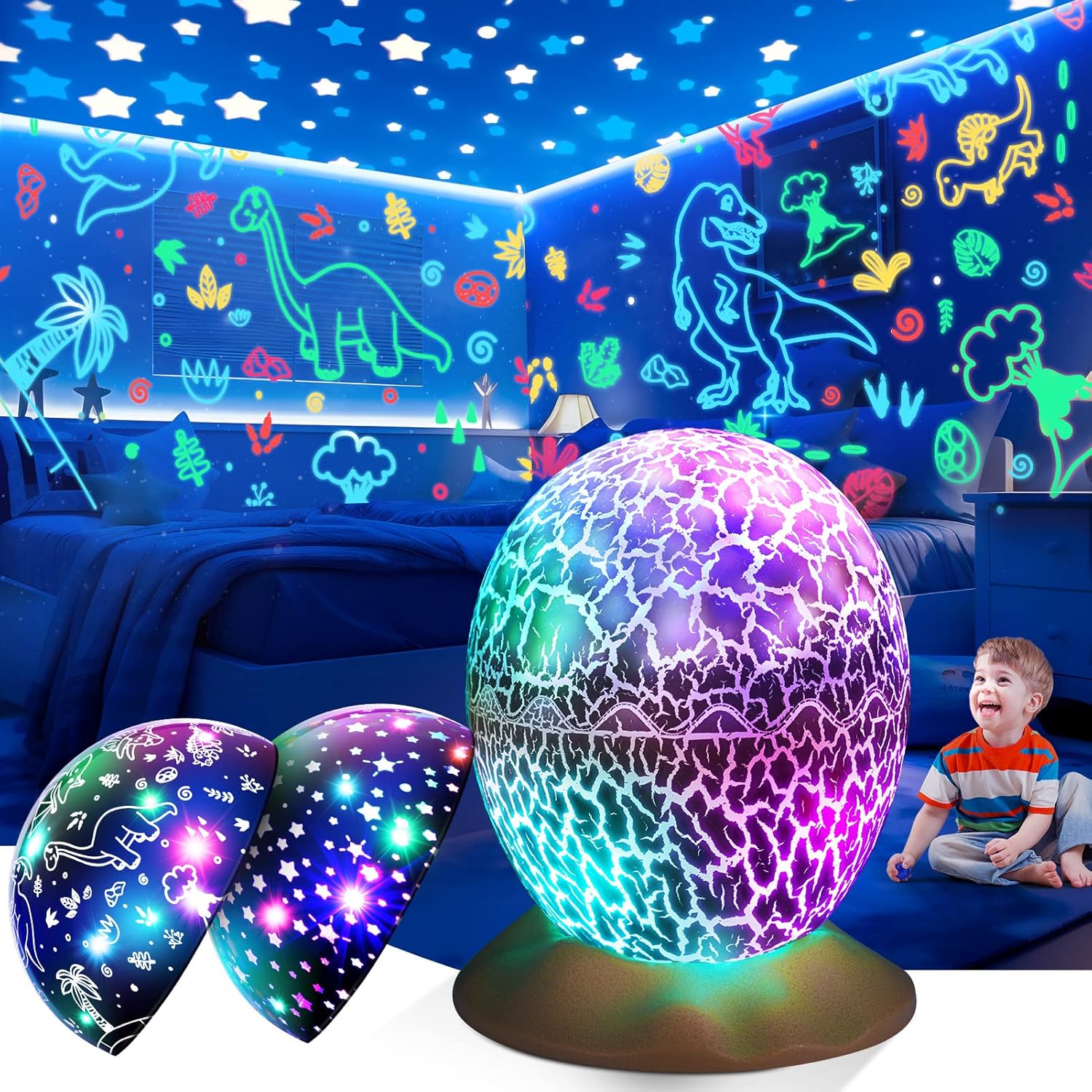 Dinosaur Egg Projection