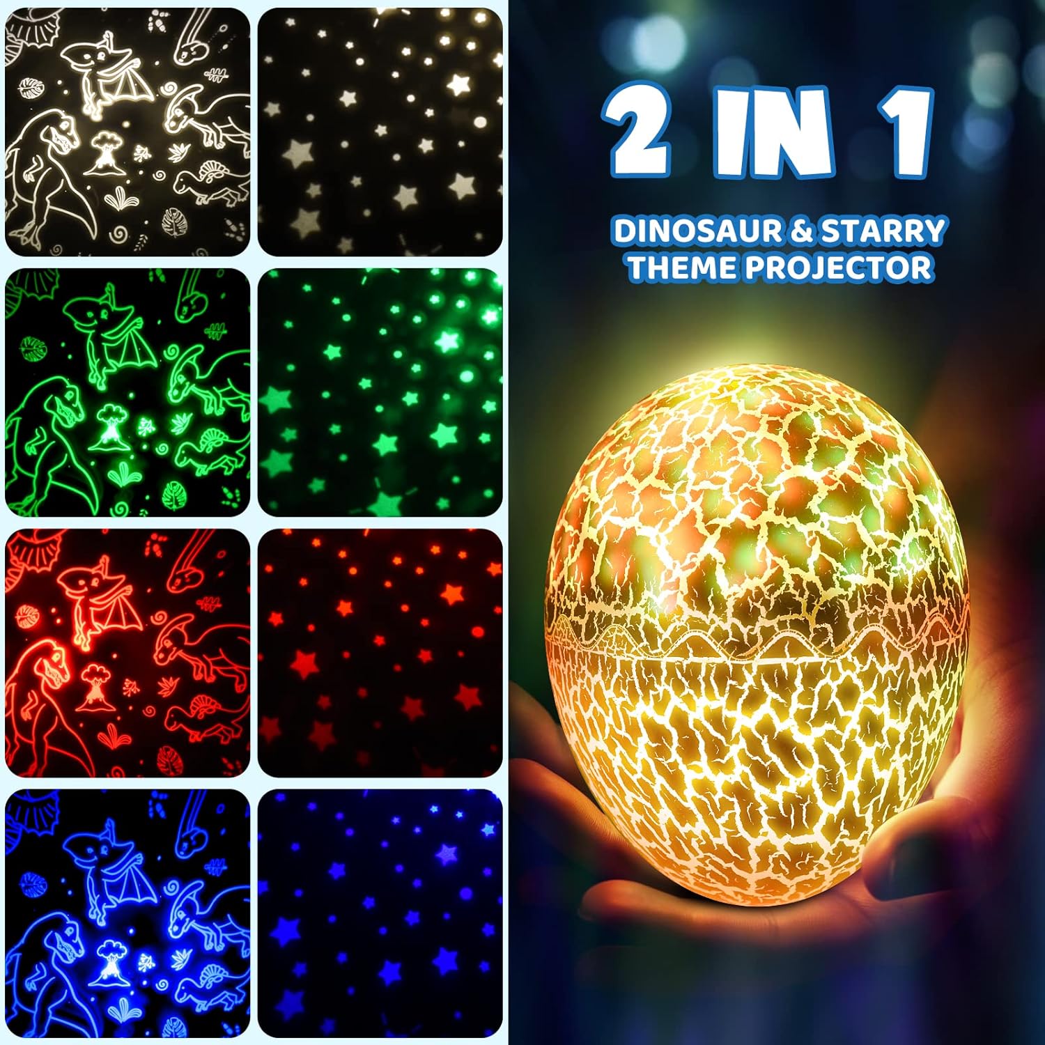 Dinosaur Egg Projection
