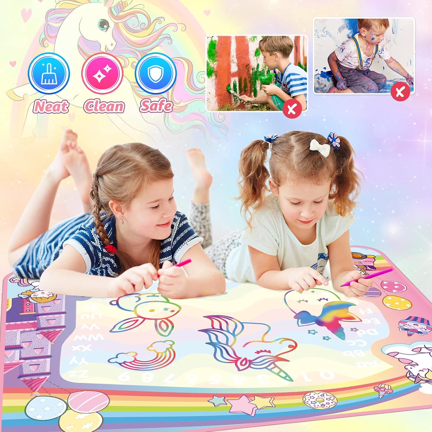 Unicorn Toys Water Doodle Mat