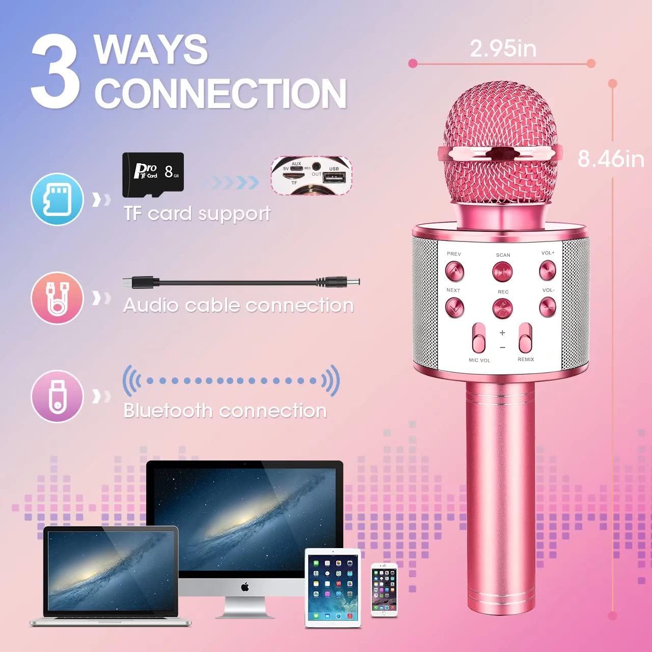 Bluetooth Wireless Microphone