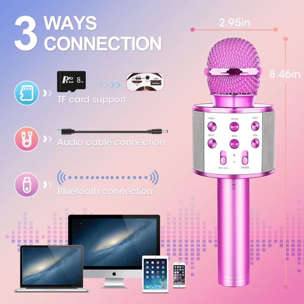 Bluetooth Wireless Microphone
