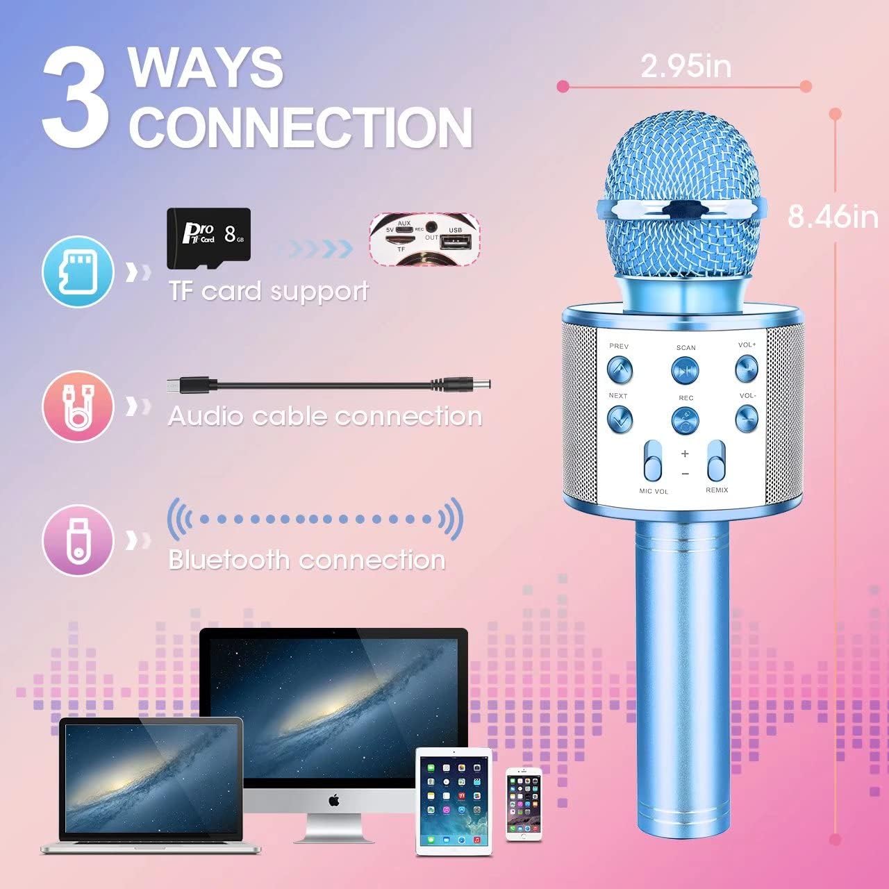 Bluetooth Wireless Microphone