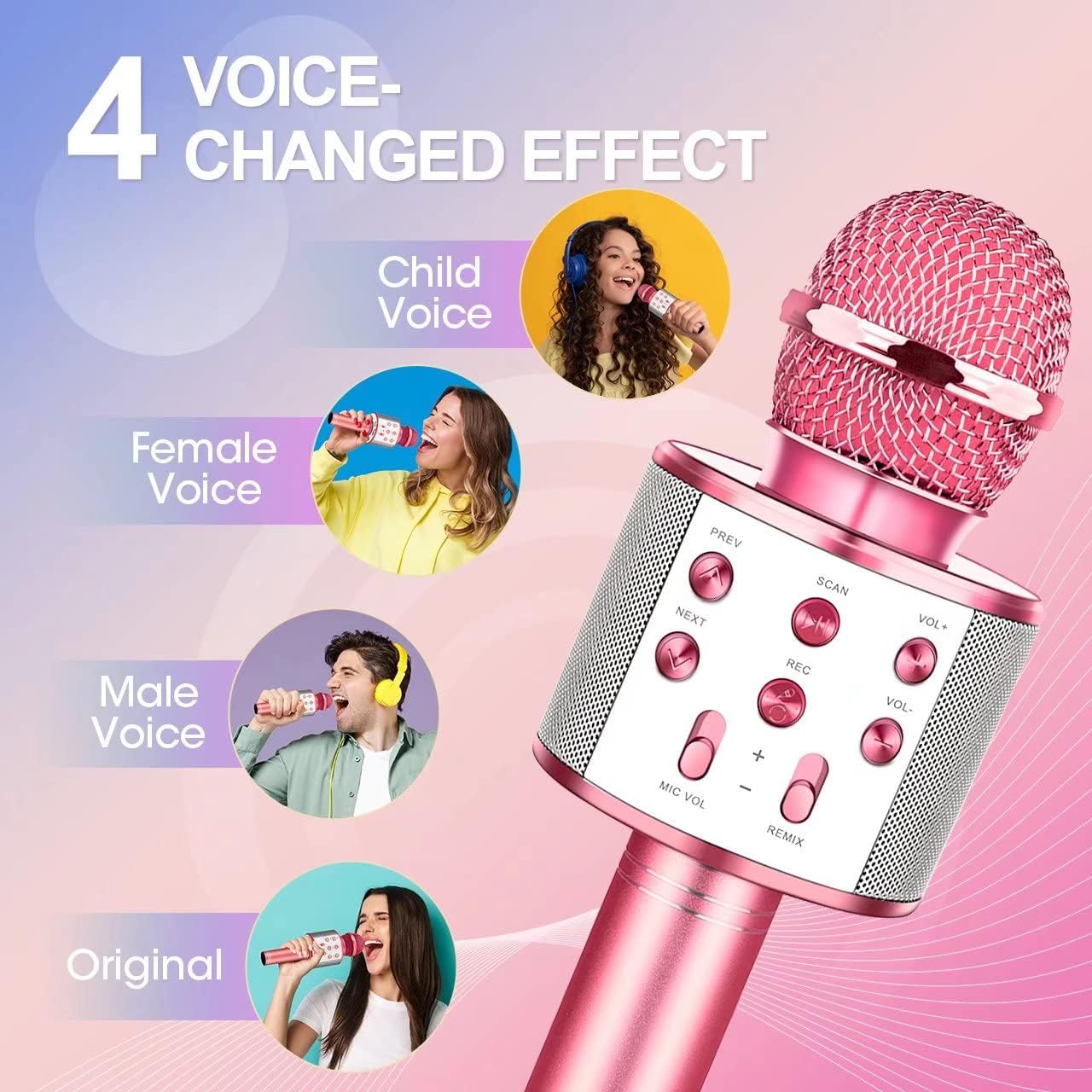 Bluetooth Wireless Microphone