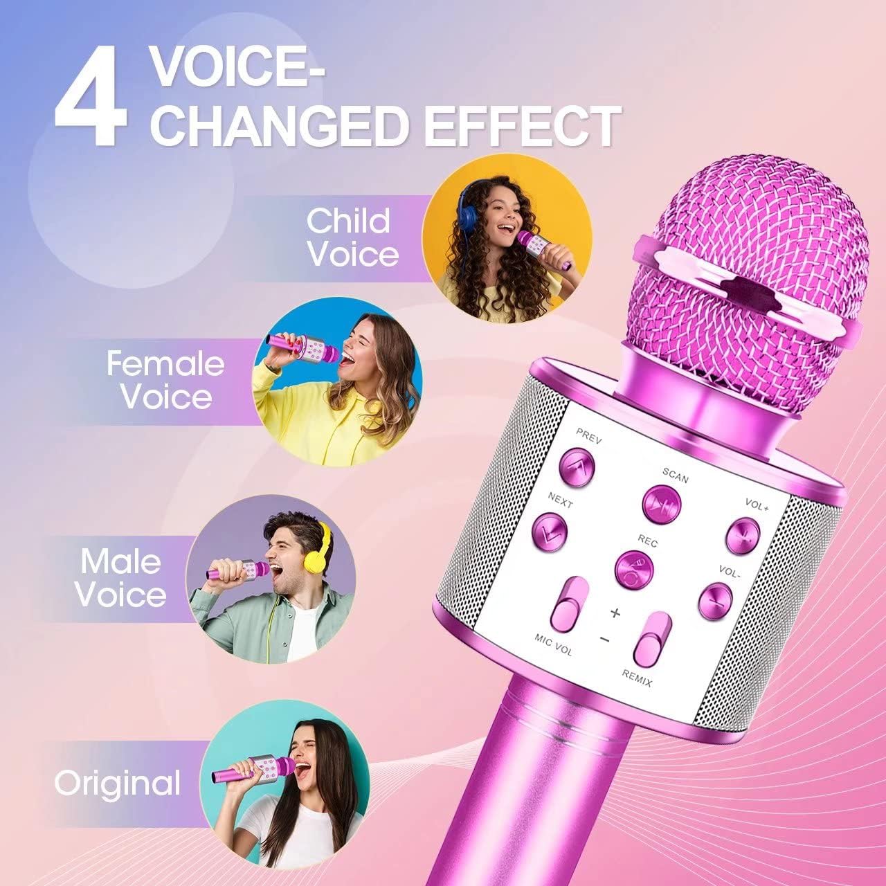 Bluetooth Wireless Microphone