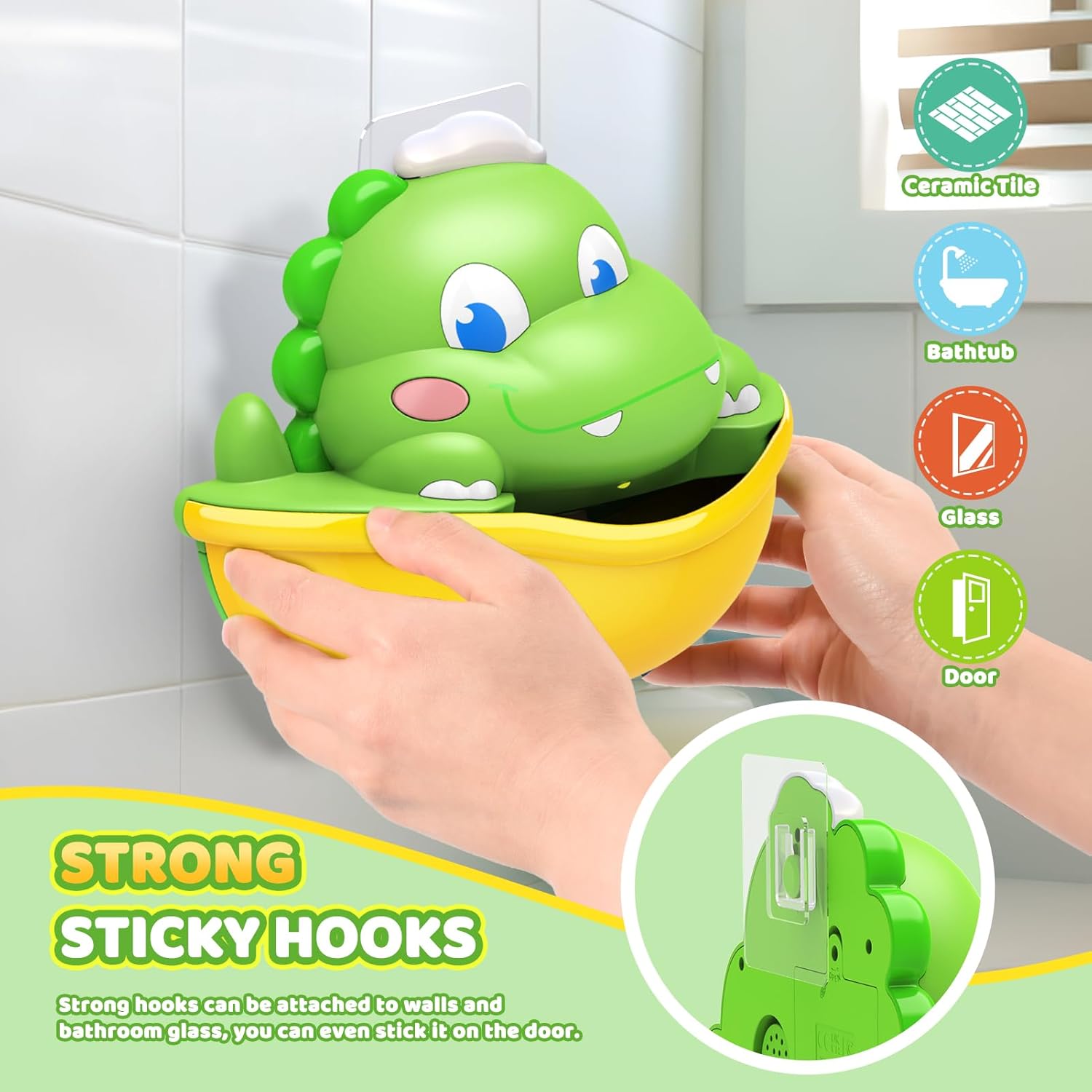Dinosaur Light-Up Bubble Machine