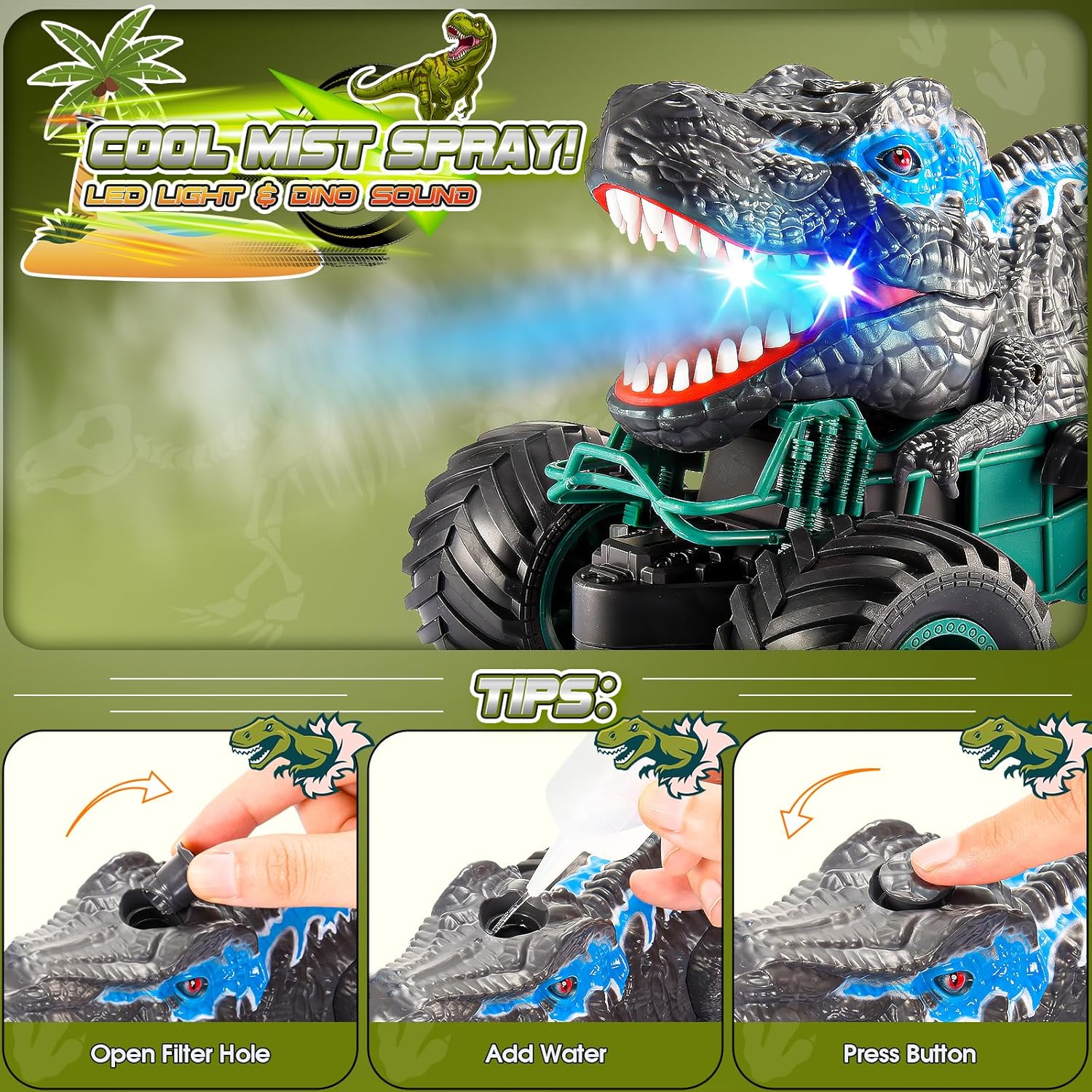 Dinosaur Remote Control Car