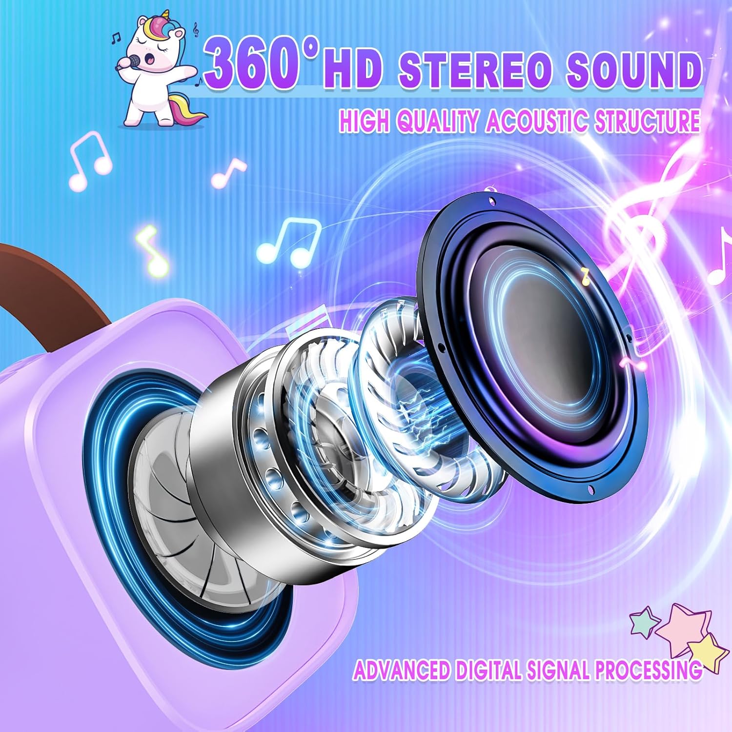 Unicorn Kids Microphone