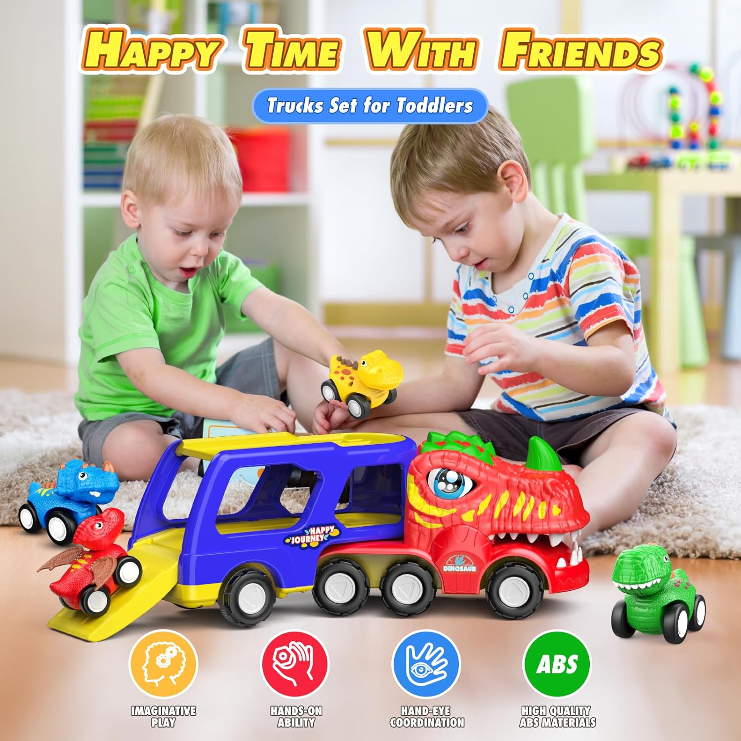 Dinosaur Remote Control Car Set