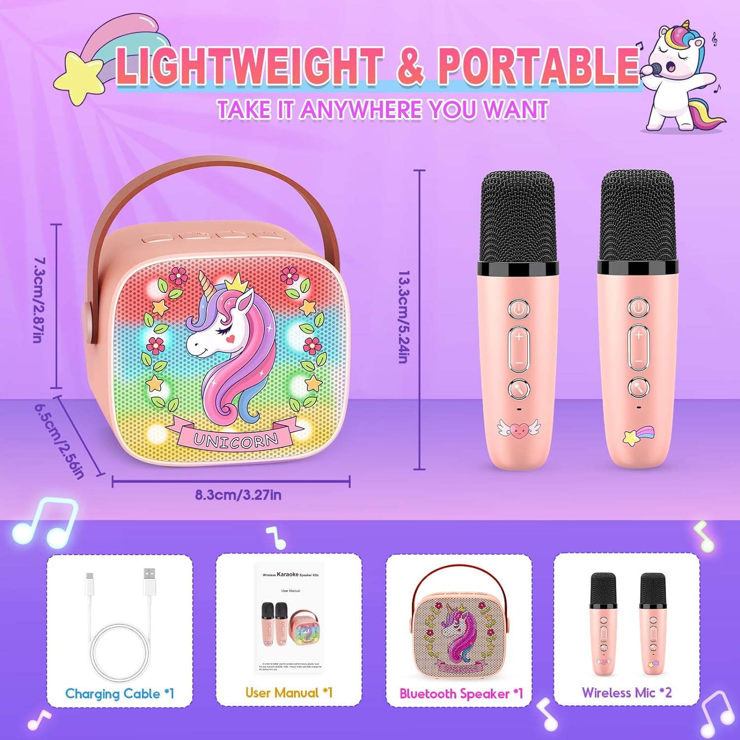 Unicorn Kids Microphone