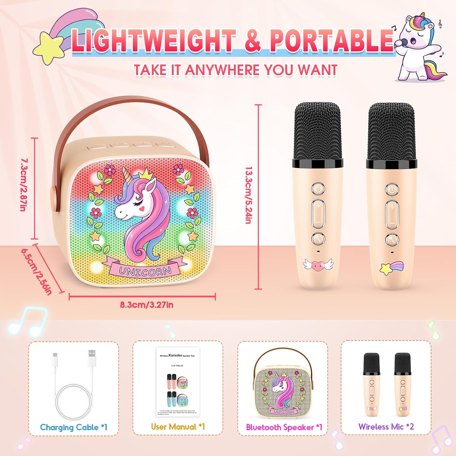 Unicorn Kids Microphone