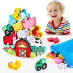 Dinosaur Stacking Montessori Toys