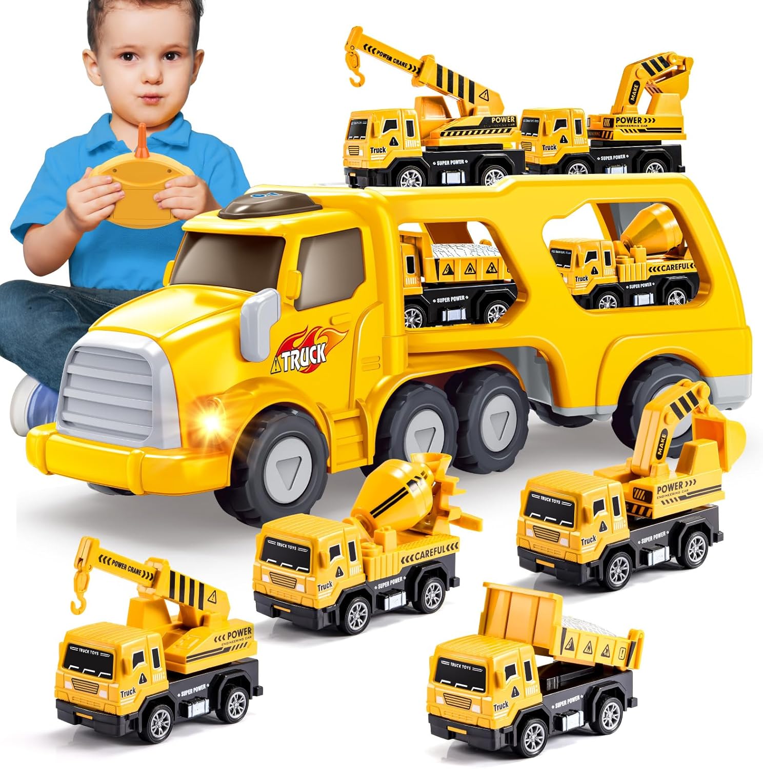 Dinosaur Remote Control Car Set