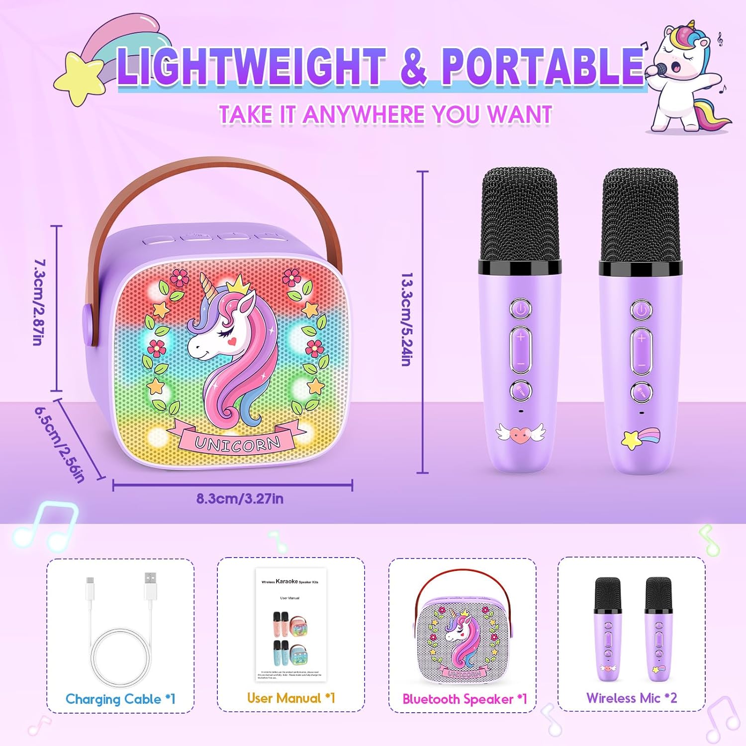 Unicorn Kids Microphone