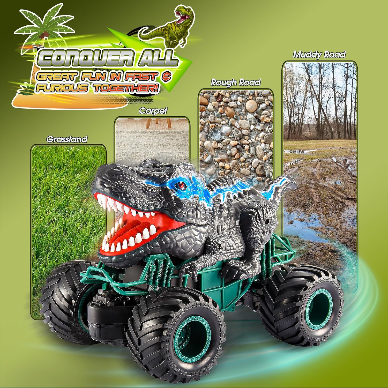 Dinosaur Remote Control Car